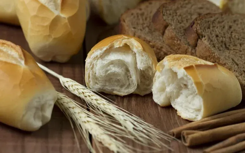 A photo of bread, illustrating how to store it