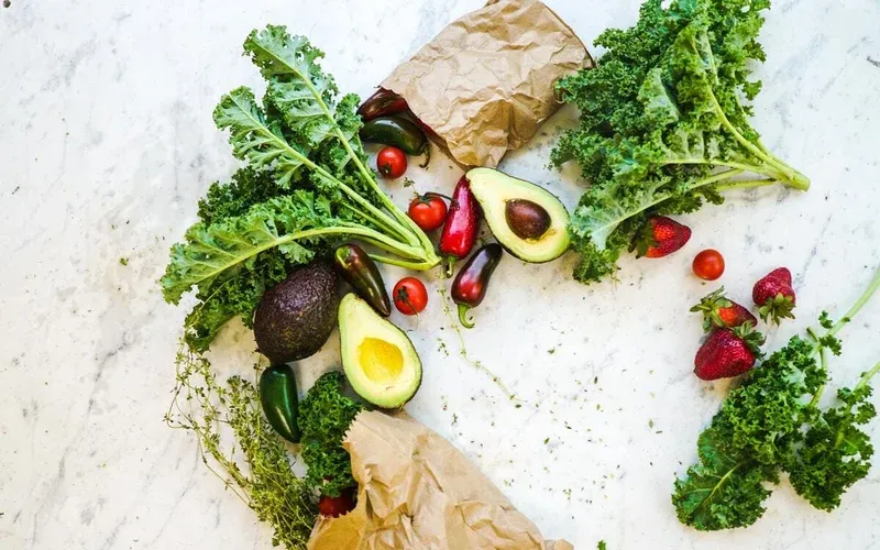 A photo illustrating foods high in potassium